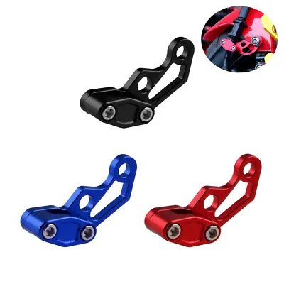 $4.49 • Buy Motorcycle Bikes Modified Oil Pipeline Brake Line Clamp Protector Aluminum Alloy