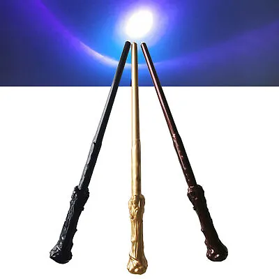 Glowing Wizard Wand Harry Potter Light-up Witch Toy Kid Wand Party Cosplay Gifts • $10.59