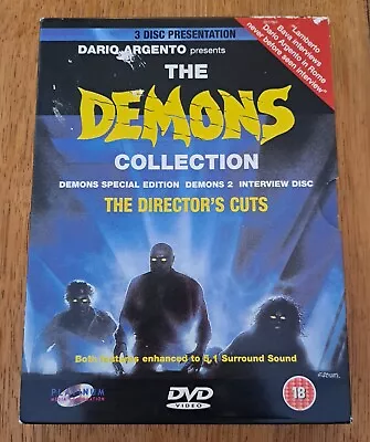 The Demons Collection (Box Set DVD) Dario Argento. 3 Disc Presentation. Horror. • £15.99