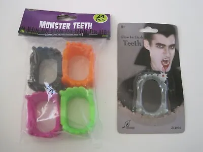 Monster Teeth 24 Plus 1 Glow In Dark Teeth • $5.97