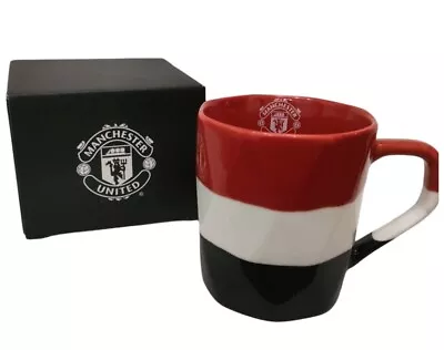 Manchester United Mug Cup - Fan Gift Red/White/Black - BNIB • £5