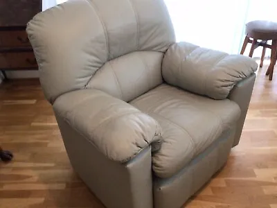 Sofa Arm Chair Leather G Plan • £5