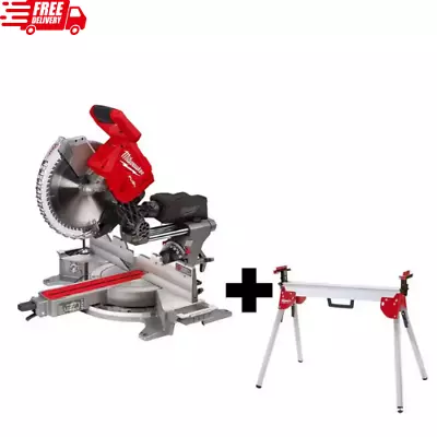 M18 FUEL 18V Cordless Sliding Compound Miter Saw With Stand (Tool-Only) • $810