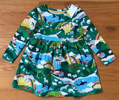 NWT Mini Boden I Feel Lucky Rainbow Dress Size 2-3 New • $25.98