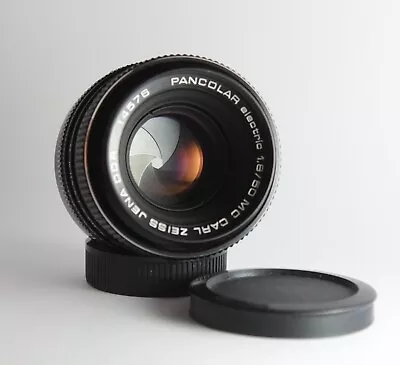 Carl Zeiss Jena Pancolar MC 50mm F/1.8 M42 Lens Mount 18/50mm Electric Vintage • $145