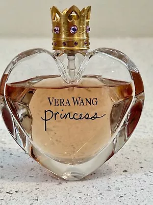 VERA WANG Princess  Spray Perfume - 1.7 Fl Oz  .50ml - 2-PC Lid Doubles As Ring • $16.50