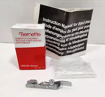 $15 • Buy Bernina Bernette Blindstitch Serger Attachment Parts 300 Series 334 335 004 003