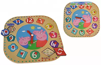 £9.58 • Buy Eichhorn 109265704 - Peppa Pig Learning Clock - New