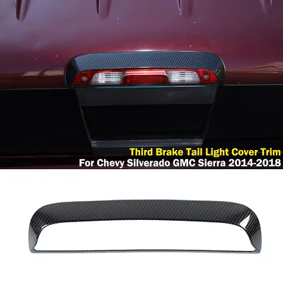 Third Brake Tail Light Cover Trim For Chevy Silverado GMC Sierra Accessories • $20.49