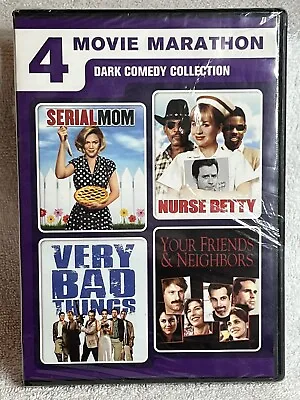 4 Movie Marathon Dark Comedy Collection DVD Brand New Serial Mom & More READ • $8.99