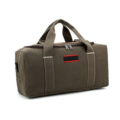 70L Large Canvas Duffle Bag Travel Luggage Camping Hiking Sports Duffel Gym Bag • $16.62