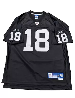 Reebok Randy Moss Oakland Raiders  NFL Jersey Size Adult XL  (Read Description) • $14.57