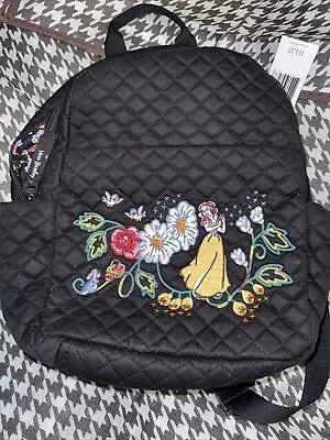 VERA BRADLEY ~ Embroidered ~  Snow White  ~ Small Backpack ~ NWT • $85