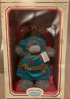 Me To You Limited Edition Standing Christmas Tree Bear Boxed LAST ONE MADE • £25