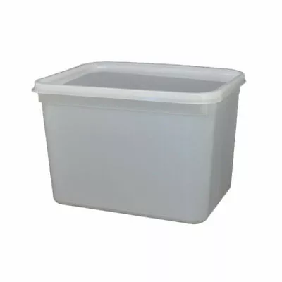 100 X 4 Litre Rectangular Ice Cream Tubs & Lids Kitchen Food Storage Containers • £99.95