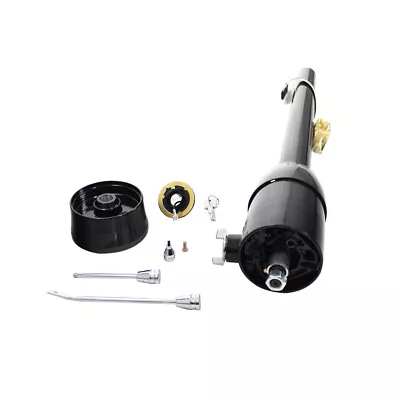 Black 32 Tilt Steering Column With Ignition Key Floor Shift For GM Chevy Pontiac • $245.68