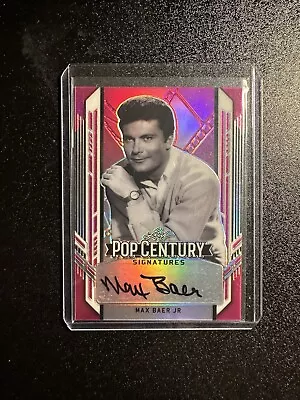 2021 Leaf Pop Century Max Baer Jr BLUE Pop Century Signatures 2/15 Auto Jethro • $50