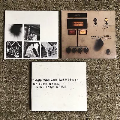 Nine Inch Nails CD Lot Not The Actual Events Add Violence Bad Witch Halo 31 • $28