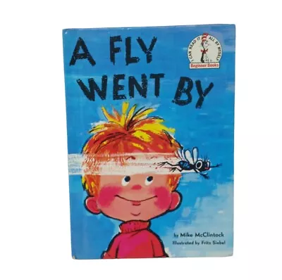 A Fly Went By 1958 Vintage Childrens Book I Can Read It Collection  • $10.65