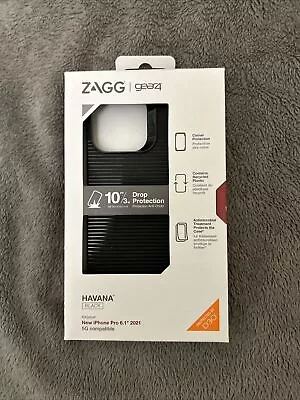 Zagg Gear4 Havana Black IPhone Pro 6.1  2021 5g Compatible • $5