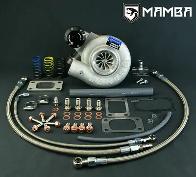 MAMBA GTX Turbo For Nissan RB20DET RB25DET 3  5200 GTX3071R W/ .57 Bolt-On Hsg • $1713.23