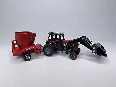 Ertl  International Case 2594 Farm Tractor Front End Loader/mixer Feeder 1/64 • $8.50
