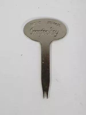 Vntg Comfee Key Silver Tone For Adjusting Clip On Earrings Jewelry Tool 2824474 • $5.99