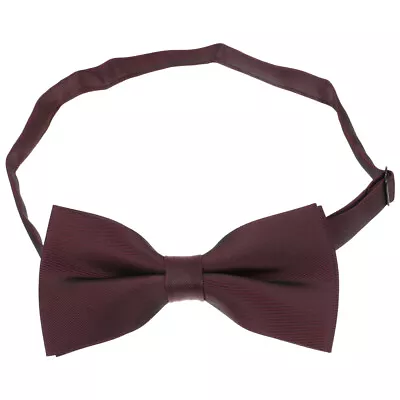  Double-layered Single-color Collar Wedding Bow Ties Costume Square • £4.99