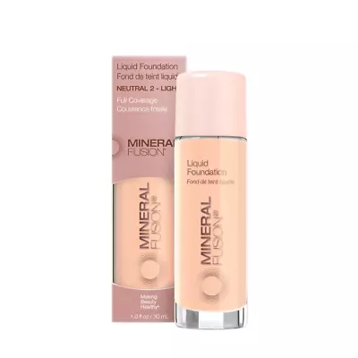 Mineral Fusion Full Coverage Foundation Liquid Foundation - Neutral 2- Fair To • $18.60