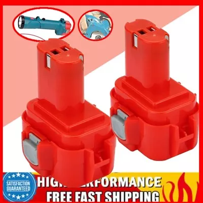 2PACK 9.6Volt For Makita NI-MH Battery PA09 6222D 9100 9120 9122 9133 9134 9135 • $232.99