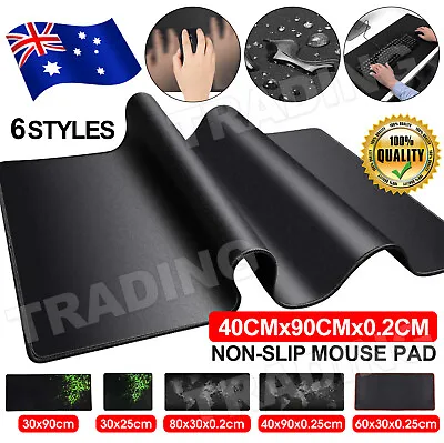 Extra LargeGaming Mouse Pad Anti-slip Rubber Computer Keyboard Mice Mat Mousepad • $5.85