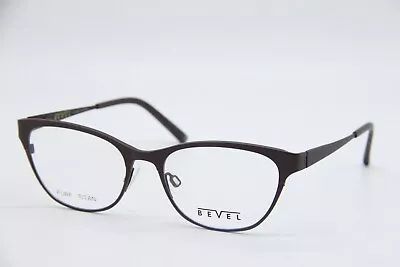 New Bevel 8673 Frida Gtpu Brown Purple Authentic Eyeglasses 52-17 • $177.11