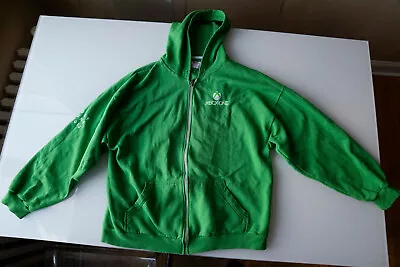 Vtg Xbox One Day One 2013 Full Zip Hoodie Sz 2XL Green • $50