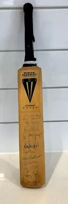 $150 • Buy England & Victoria Duncan Fearnley SIGNED Mini Cricket Bat