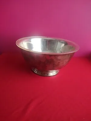 Sterling Silver 8 3/4  Bowl 618g.   21.80 0z.  • $520