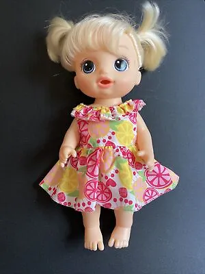 12  14” Doll Clothes Tendor Love Stella Melissa Baby Alive Brand Fruit Dress • $7.25