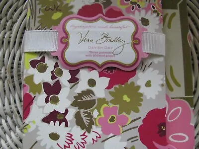 Vera Bradley Day Planners 3 Journals In Case • $12.99