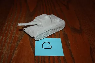 Vintage Marx Battleground Light Gray German #351 Army Tank G - MPC Timmee • $15.99