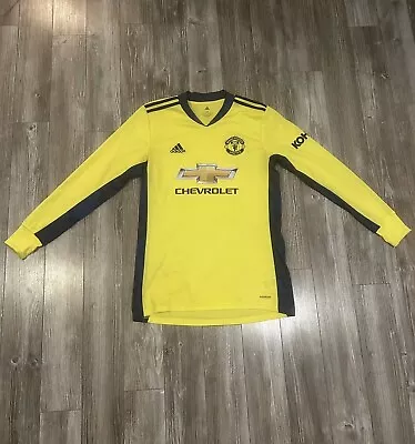 Manchester United 20/21 Goalkeeper Soccer Jersey Size Medium  • $47.35