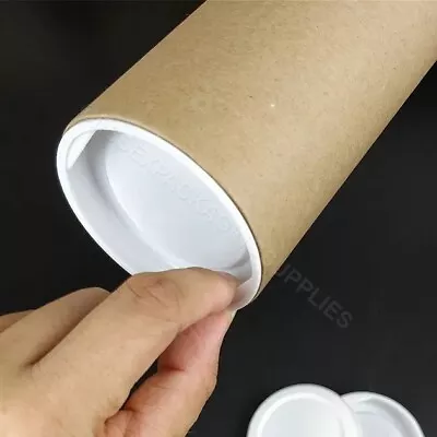 Postal Tubes Shipping Cardboard Round Cylinder Poster Tubes • £7.59