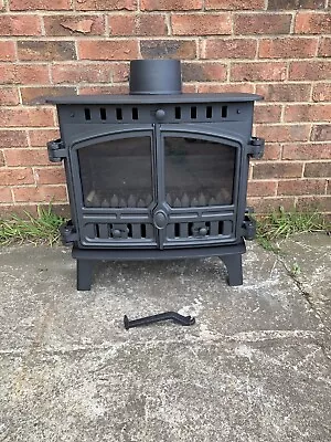 Hunter Herald 8 Boiler Stove Domestic Heating Stove 8kw Log Burner Wood Burner • £795