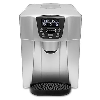 Countertop Direct Connection Ice Maker And Water Dispenser Silver • $288.22