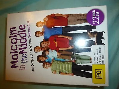 Malcolm In The Middle 1-4 Dvd Boxed Set • $56.81