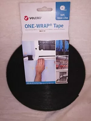 Velcro® One-Wrap Double Sided Hook & Loop. 10mm X25m Roll • £22.99