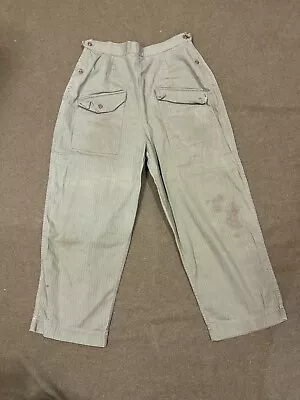 WWII Era WAC Woman’s Army Corps HBT Trousers Large • $245