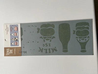 £3 • Buy Folk Art Triple Template Stencil Farmers Market Country Sign Maker