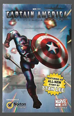 $35.99 • Buy Symantec/Captain America (2011) 3-D Mini Comic Book Wondercon Giveaway W/Glasses