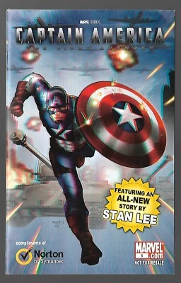 $35.99 • Buy Symantec/Captain America (2011) 3-D Mini Comic Book Wondercon Giveaway W/Glasses