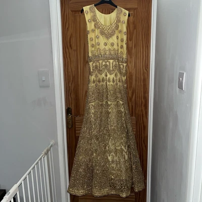 £70 • Buy Asian/indian Wedding Anarkali Dress/Lengha 