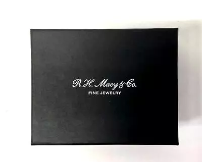 R.H. Macy & Co. Fine Jewelry. Only Box • $8.99